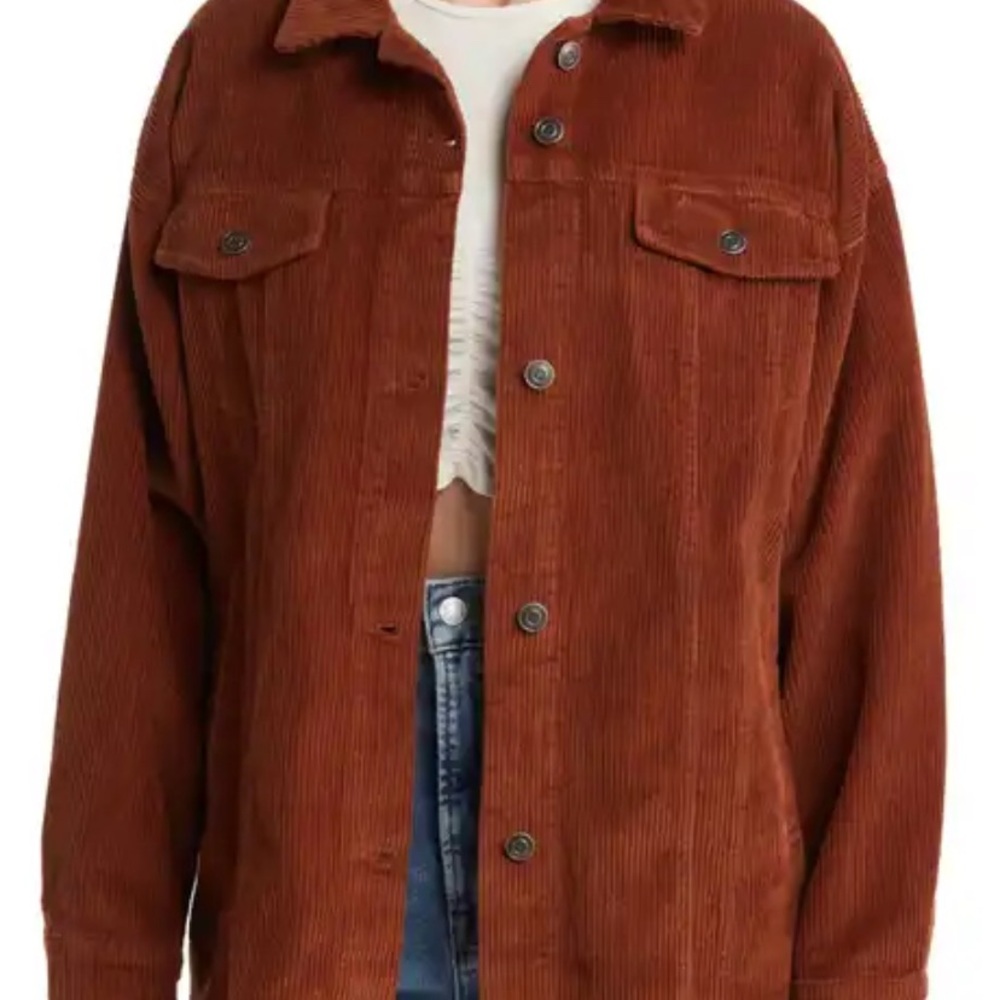 Primark Rust Corduroy Jacket